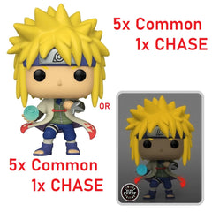 Funko Pop! Naruto: Shippuden Minato Namikaze - AAA Anime Exclusive 1X CHASE+5X COMMON WHOLE BOX OF 6 Vinyl Figure (SECOND SHIPMENT)