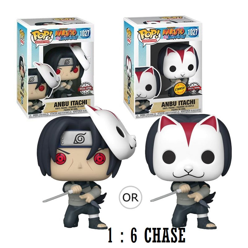 Funko Pop! Naruto: Shippuden Itachi ANBU Vinyl Figure - Exclusive 1:6 CHANCE CHASE (SPECIAL EDTION STICKER!)