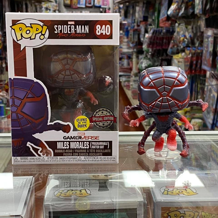 Funko POP! Marvel Spider-Man Miles Morales (Programmable Matter