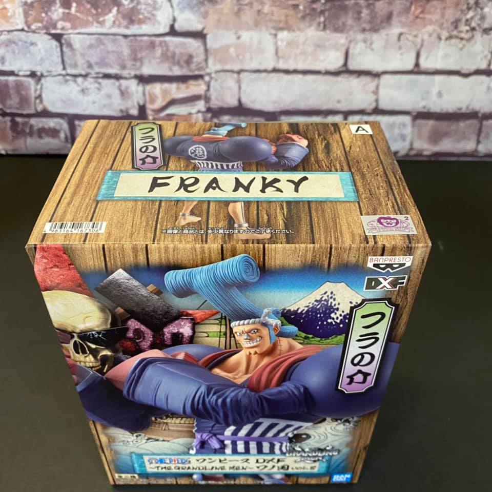 Banpresto ONE Piece DXF~The GRANDLINE Men~WANOKUNI vol.8(A:Franky) Figure