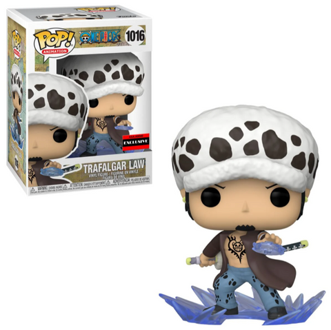 Funko Pop One Piece : Trafalgar Law Vinyl Figure - AAA Anime Exclusive 1x COMMON + 1x CHASE BUNDLE