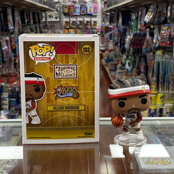 Funko Pop! NBA: Legends - Allen Iverson (Sixers Home) Vinyl Figure