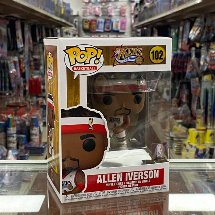 Funko Pop! NBA: Legends - Allen Iverson (Sixers Home) Vinyl Figure
