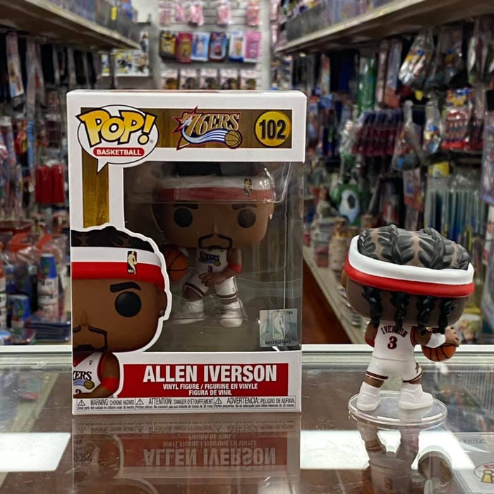 Funko Pop! NBA: Legends - Allen Iverson (Sixers Home) Vinyl Figure