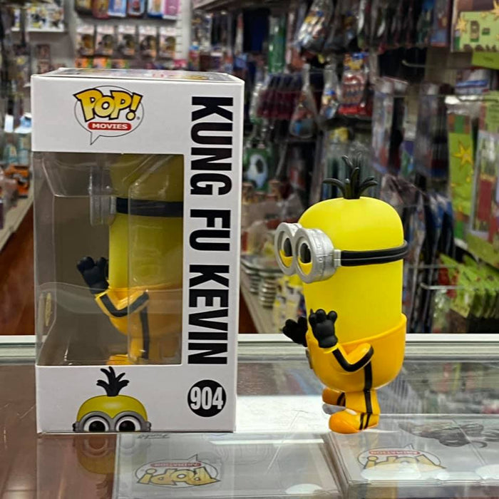 Funko Pop! Minions Kung Fu Kevin # 904 (Glow in the Dark) Special Edition Exclusive Vinyl Figure