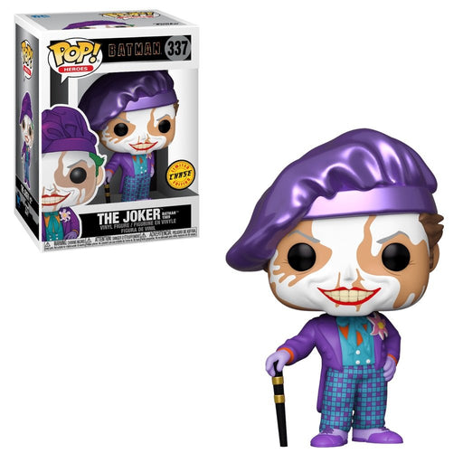 Funko Pop! Heroes:Batman 1989-Joker with Hat Vinyl Figure #337 (Chase) Limited Edition