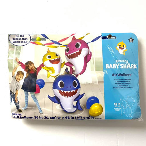 Pingfong Baby Shark Balloon SHARK Birthday Decoration Party Supplies HELIUM NOT INCLUDED