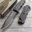 Tac Force Speedster Black Serrated Blade Rescue Folding Pocket Knife