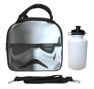 Disney Star Wars The Force Awakens Storm Trooper Insulated Black Lunch Bag