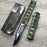 TAC FORCE Green Spring Assisted Open Sawback Bowie Tactical Pocket Knife!