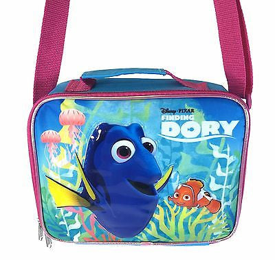 Disney Pixar Finding Dory Nemo Insulated Lunch Bag with shoulder straps