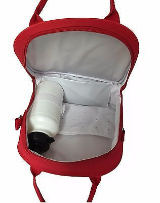 Disney Big Hero 6 Shoulder Strap Red Insulated Lunch Box School Bag