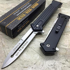 Tac Force Spring Assisted Joker Why So Serious? Camping Outdoor Pocket Knife