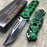 Tac Force Green Skull Head Handle Pocket Hunting Tactical hunting Handy Knife