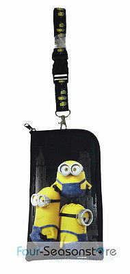 Minions Lanyard Pouch - Black