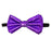 Purple Metallic Bow Tie