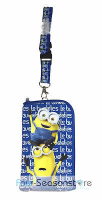 Minions Lanyard Pouch - Royal Blue