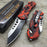 Tac Force Open Assisted Red Camo Serrated Blade Hunting Outdoor Handy Knife