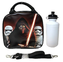 Disney Kylos Ren Star Wars Shoulder Strap Blue  Insulated Lunch Box School Bag