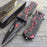 TAC FORCE Red Dragon Folding Outdoor Tactical Rescue Speedster Pocket Knife