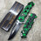 Tac Force Green Skull Head Handle Pocket Hunting Tactical hunting Handy Knife