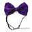 Purple Glitter Bow Tie
