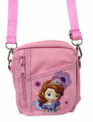 Disney Sofia The First Pink Camera Pouch Bag Wallet Purse with Shoulder Strap
