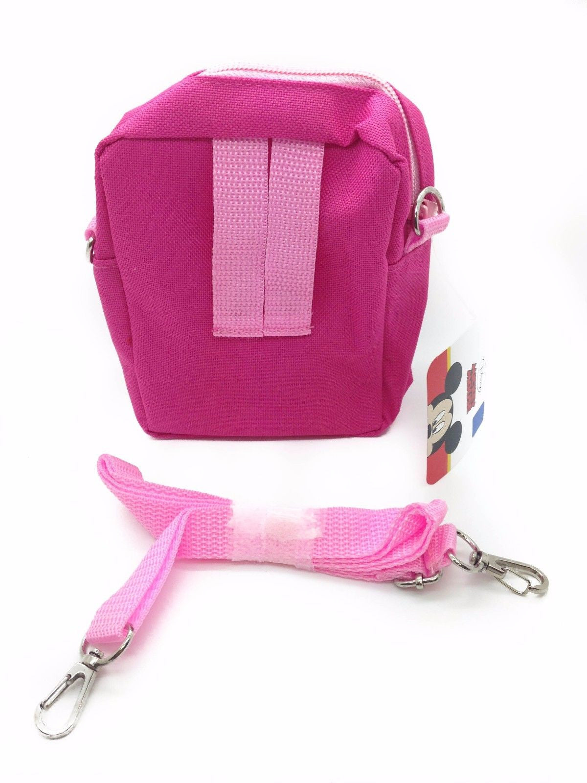 Disney Minnie Mouse Pink Camera Pouch Bag Wallet Purse with Shoulder Strap