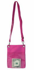 Disney Frozen Pink Elsa Anna Wallet Camera Pouch Bag Purse Shoulder Strap 7.5"