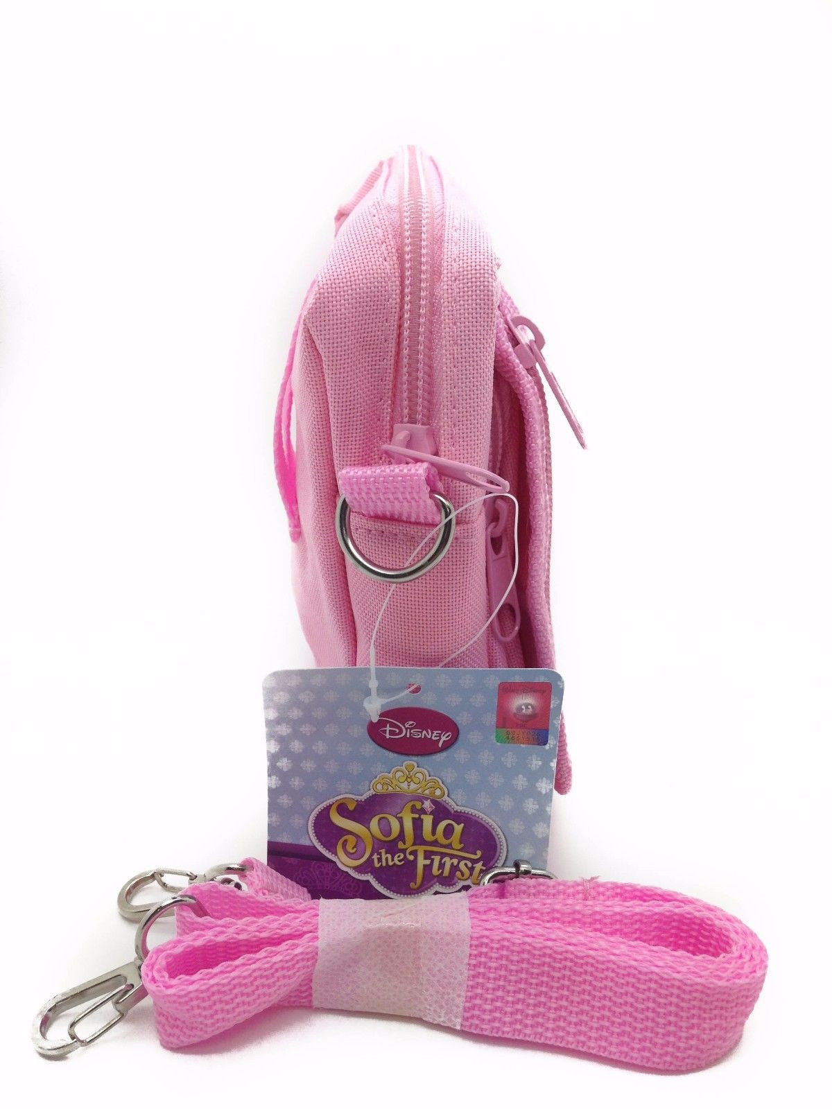 Disney Sofia The First Pink Camera Pouch Bag Wallet Purse with Shoulder Strap