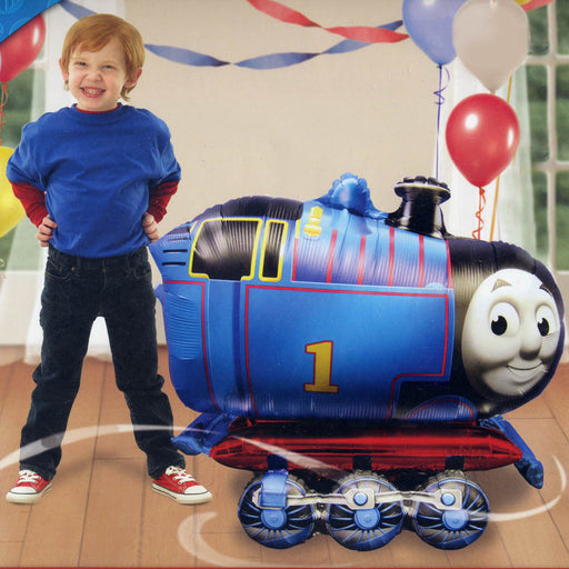 Thomas The Train  3D Airwalker 31" Jumbo Party Foil Balloon Party Supplies HELIUM NOT INCLUDED