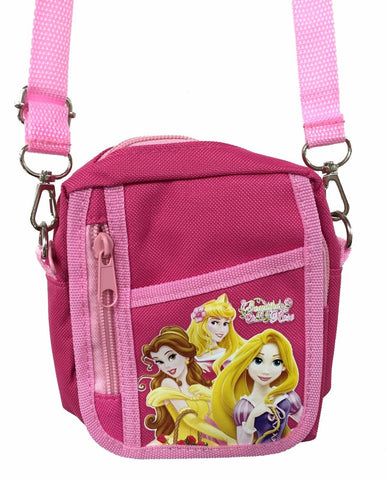 Disney Princess Pink Camera Pouch Bag Wallet Purse with Shoulder Strap