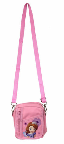 Disney Sofia The First Pink Camera Pouch Bag Wallet Purse with Shoulder Strap