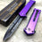 Tac Force Assisted Open Purple Joker Why So Serious? Black Blade Knife