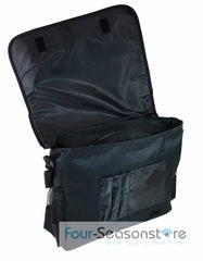DC Comis Batman vs Superman 16" Large Black Messenger Backpack School Book Bag