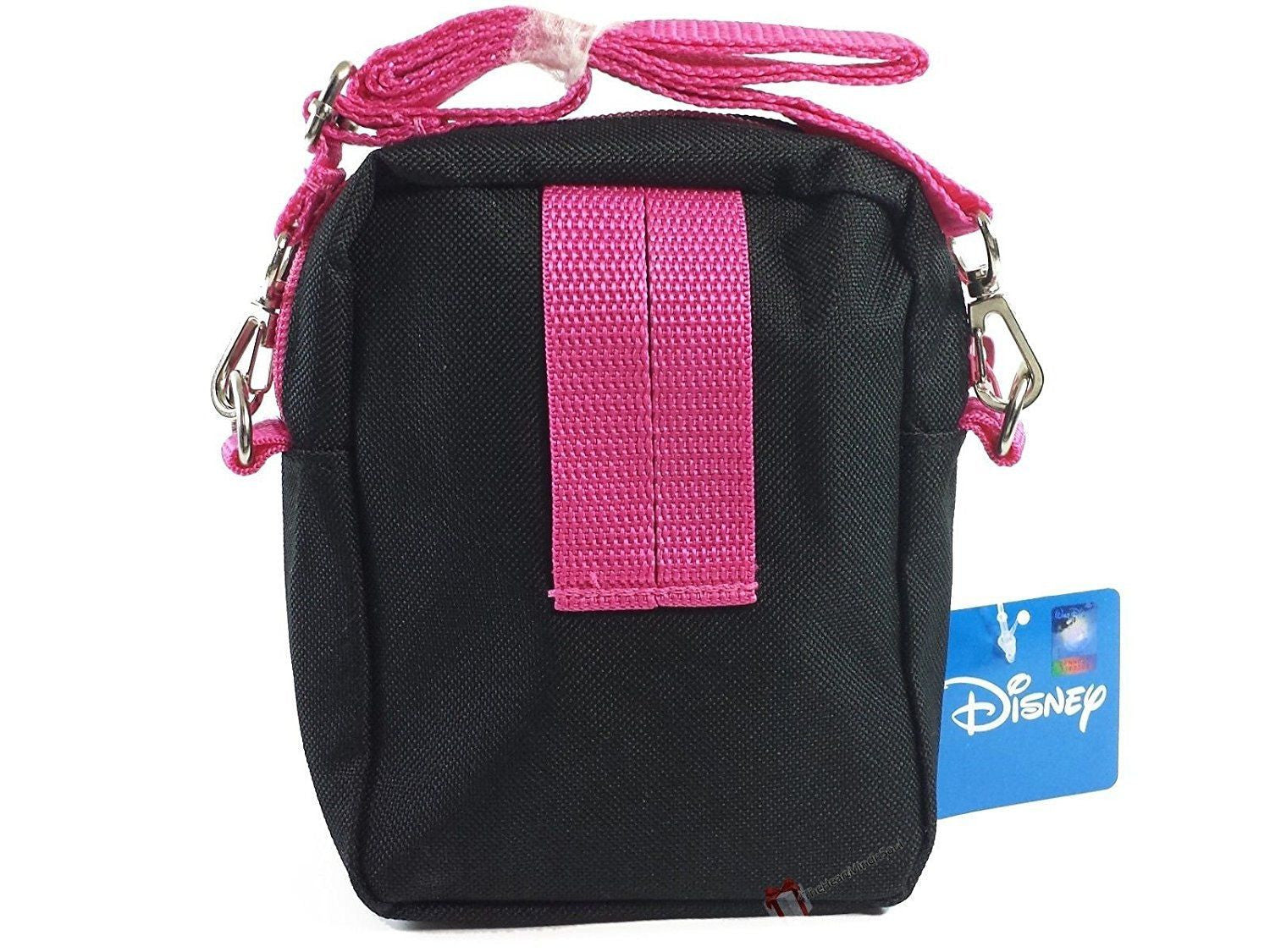 Disney Tinkerbell Black Camera Messenger Cross Shoulder Bag Coin Purse