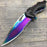 TAC FORCE Rainbow Gentleman High Carbon Outdoor Tactical Rescue Pocket Knife