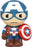 Marvel Captain America Bank PVC Figural