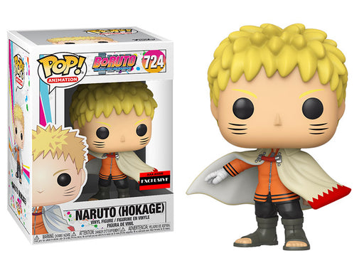 Funko Pop! Boruto: Naruto Next Generations Naruto Hokage Vinyl Figure #724 AAA Anime Exclusive COMMON + CHASE BUNDLE