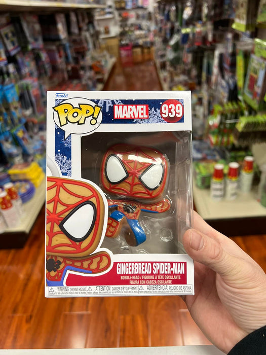 Funko Pop! Marvel: Holiday Gingerbread Spider-Man Vinyl Figure #939