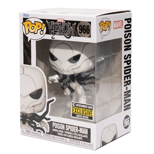 Venom Poison Spider-Man Pop! Vinyl Figure - Entertainment Earth Exclusive 1:6 Chance Chase