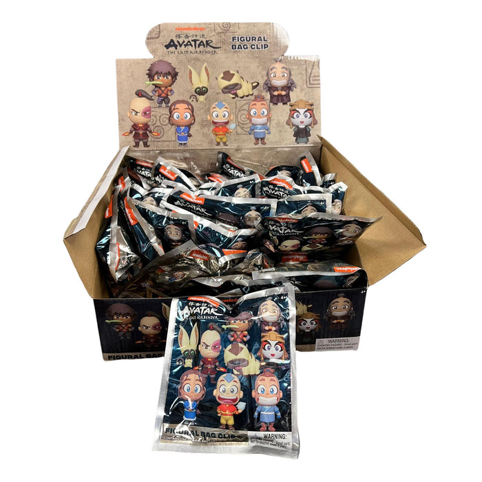 Monogram: Avatar: The Last Airbender 3-D Foam Figural Bag Clip Keyring Blind Bag SERIES 1