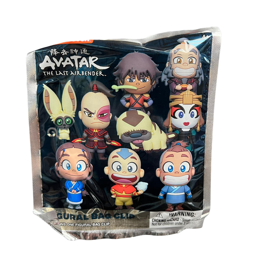 Monogram: Avatar: The Last Airbender 3-D Foam Figural Bag Clip Keyring Blind Bag SERIES 1