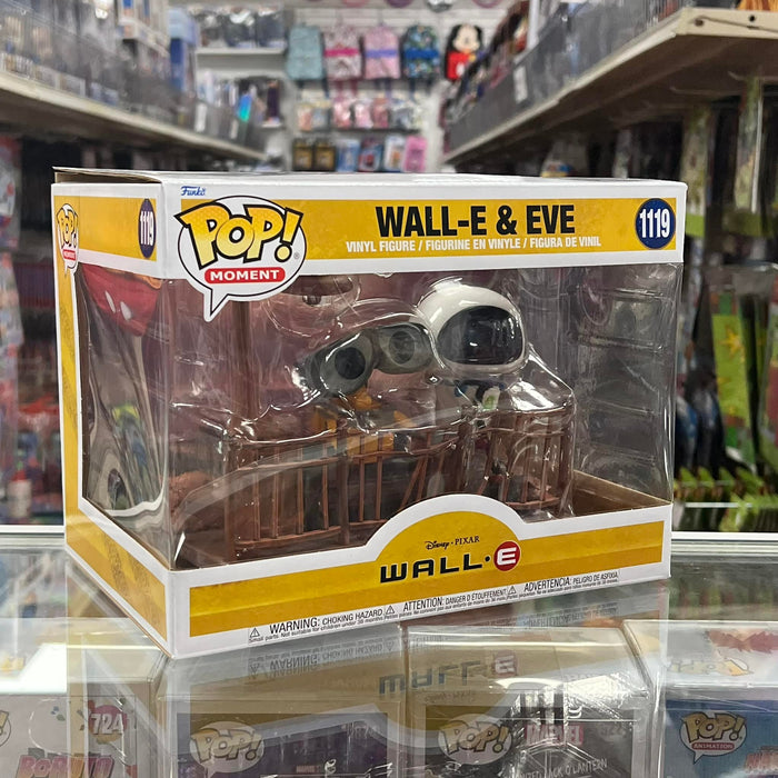 Funko POP! Moment: Wall-E - Wall-E & Eve Vinyl Figure #1119