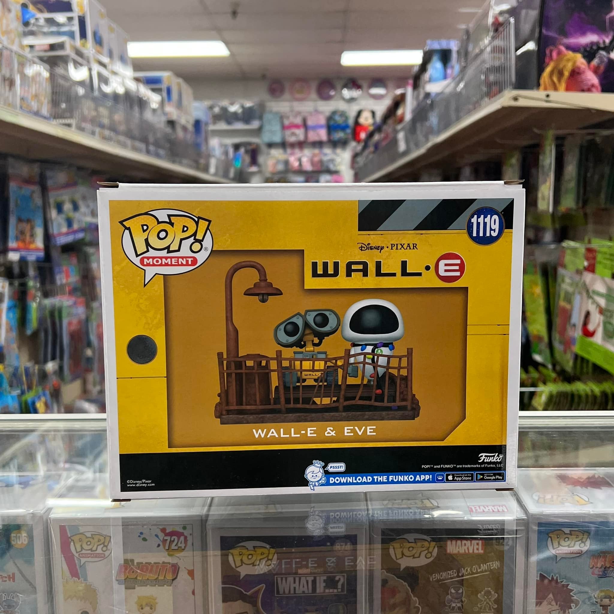 Funko POP! Moment: Wall-E - Wall-E & Eve Vinyl Figure #1119