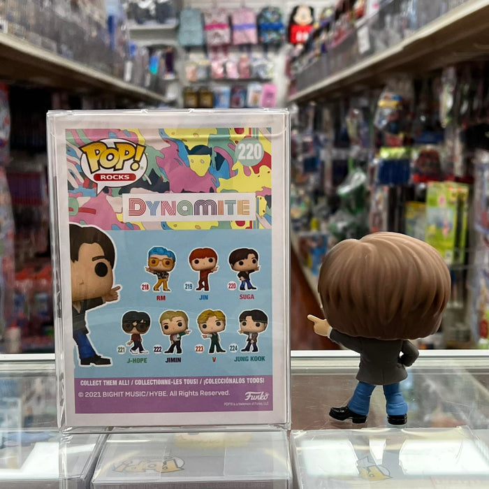 Funko Pop Rocks: BTS - Dynamite - SUGA Vinyl Figure #220