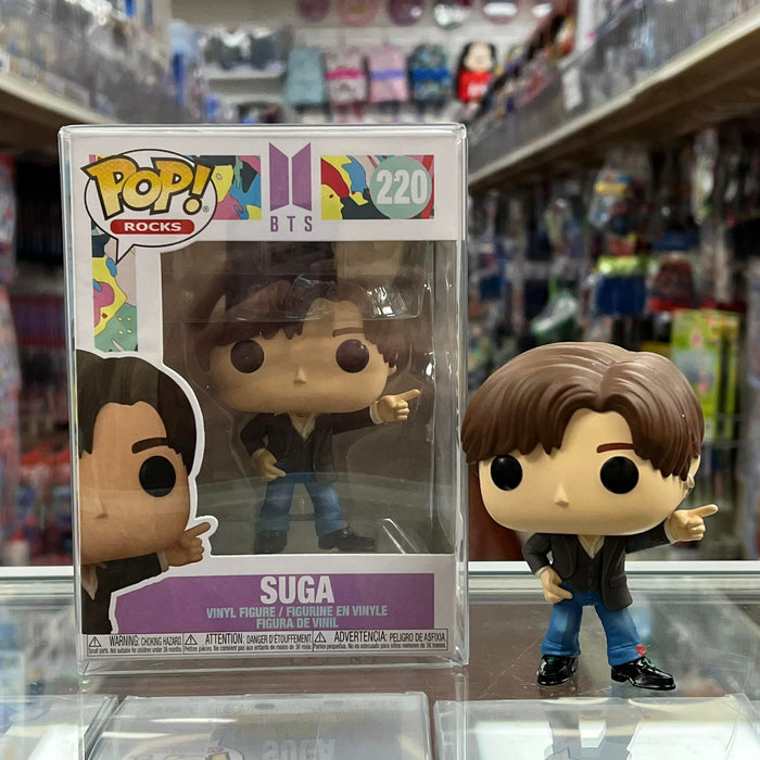 Funko Pop Rocks: BTS - Dynamite - SUGA Vinyl Figure #220