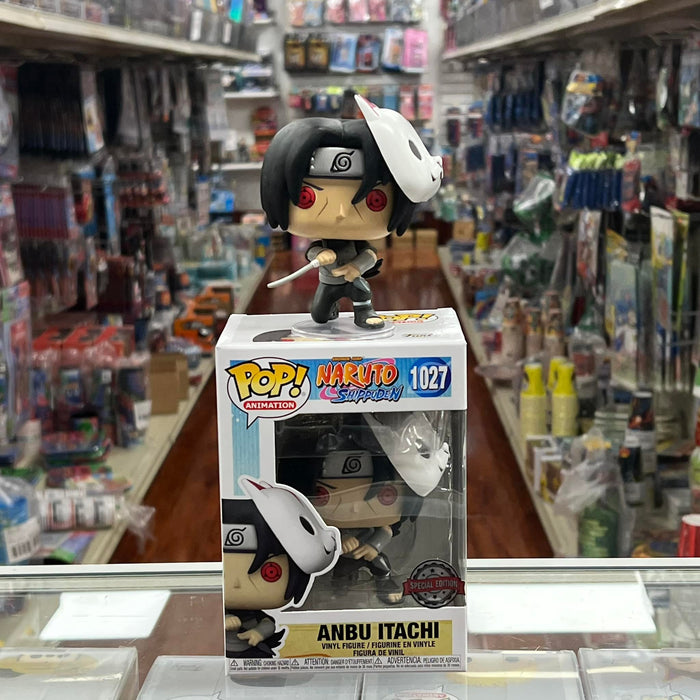 Funko Pop! Naruto: Shippuden ITACHI ANBU Vinyl Figure - CHALICE Exclusive (SPECIAL EDITION) STICKER COMMON ONLY