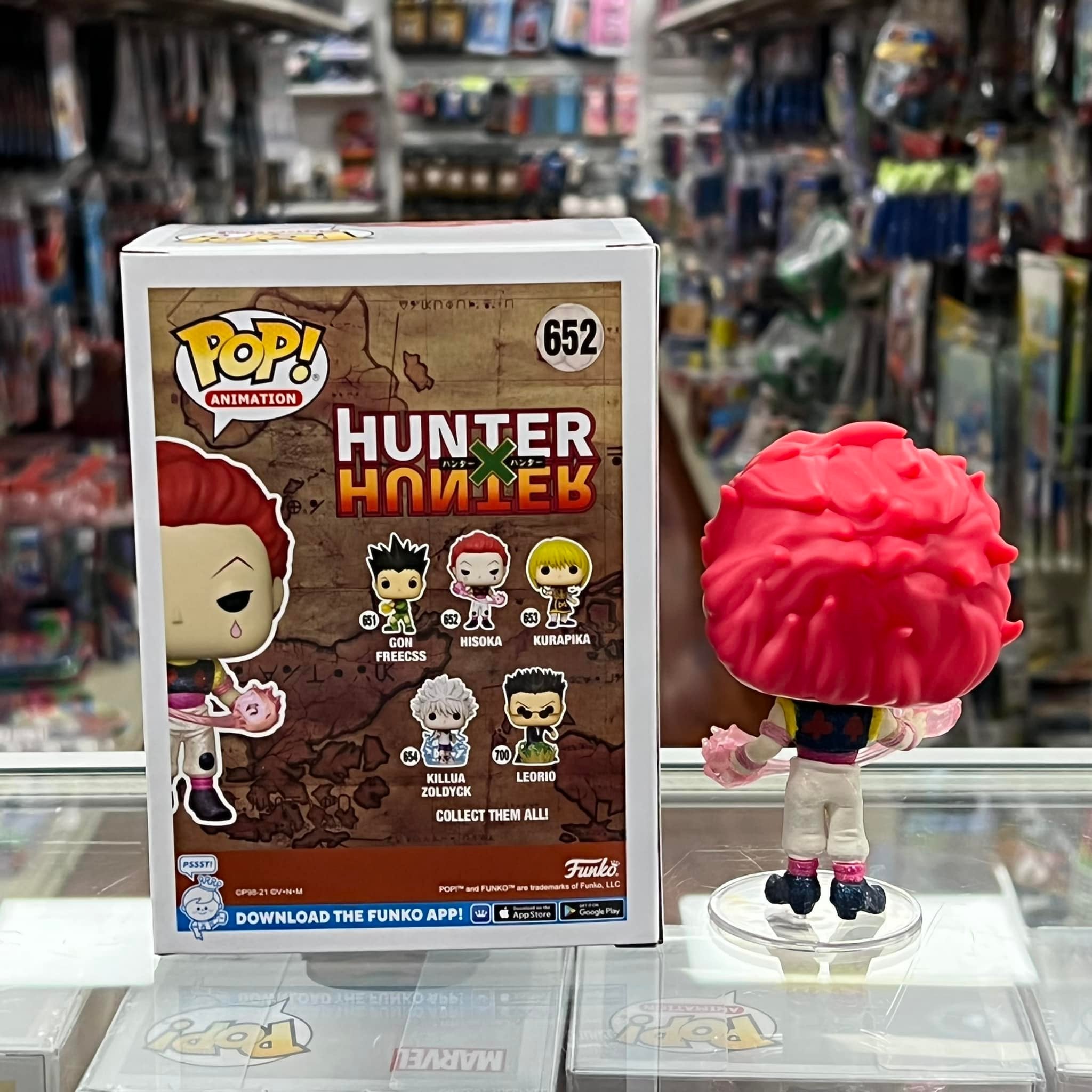 Funko POP! Anime - Hunter X Hunter -  Hisoka (DIAMOND COLLECTION) Vinyl Figure SPECIAL EDITION STICKER