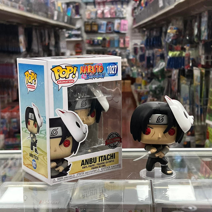 Funko Pop! Naruto: Shippuden ITACHI ANBU Vinyl Figure - CHALICE Exclusive (SPECIAL EDITION) STICKER COMMON ONLY